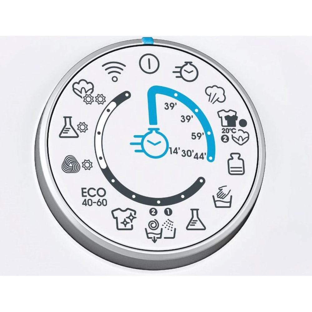 Masina de spalat rufe frontala cu uscator CANDY ROW4964DWMST1-S, Wi-Fi, 9/6 kg, 1400rpm, Clasa A/D, alb