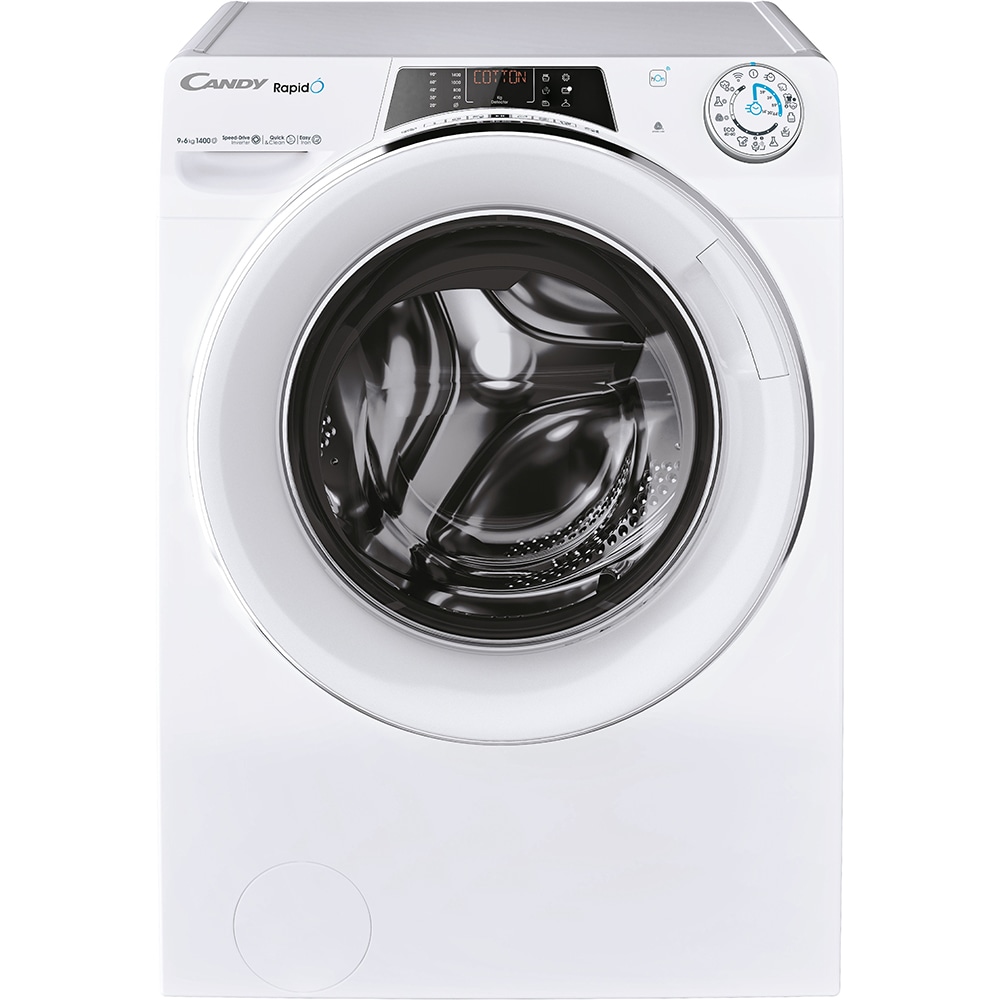 Masina de spalat rufe frontala cu uscator CANDY ROW4966DWMCT/1-S, Wi-Fi, 9/6 kg, 1400rpm, Clasa A/D, alb