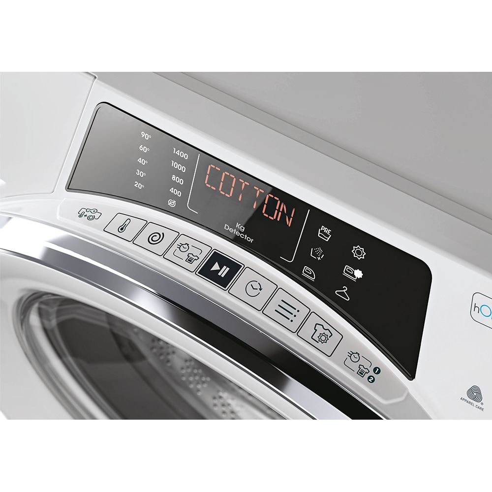 Masina de spalat rufe frontala cu uscator CANDY ROW4966DWMCT/1-S, Wi-Fi, 9/6 kg, 1400rpm, Clasa A/D, alb
