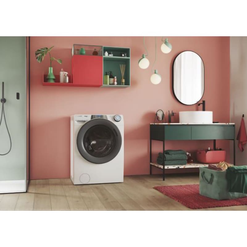 Masina de spalat rufe frontala CANDY Rapido PRO 486BWMR/1-S, Wi-Fi, 8 kg, 1400rpm, Clasa A, alb