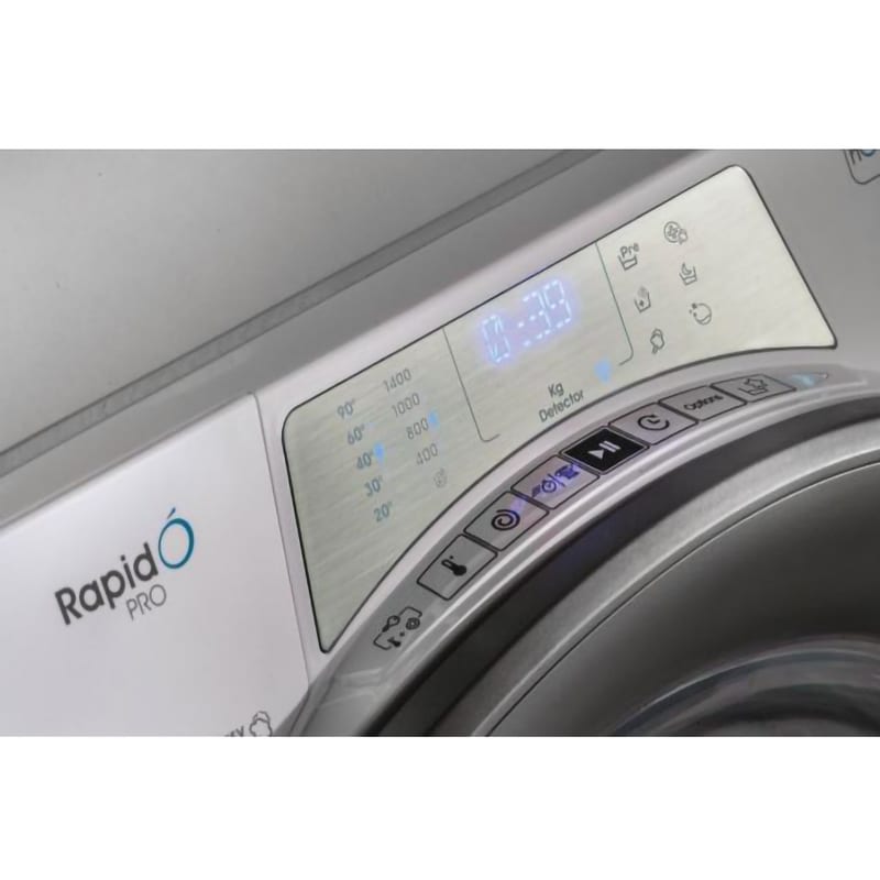 Masina de spalat rufe frontala CANDY Rapido PRO 596BWMBC/1-S, Wi-Fi, 9 kg, 1500rpm, Clasa A, alb