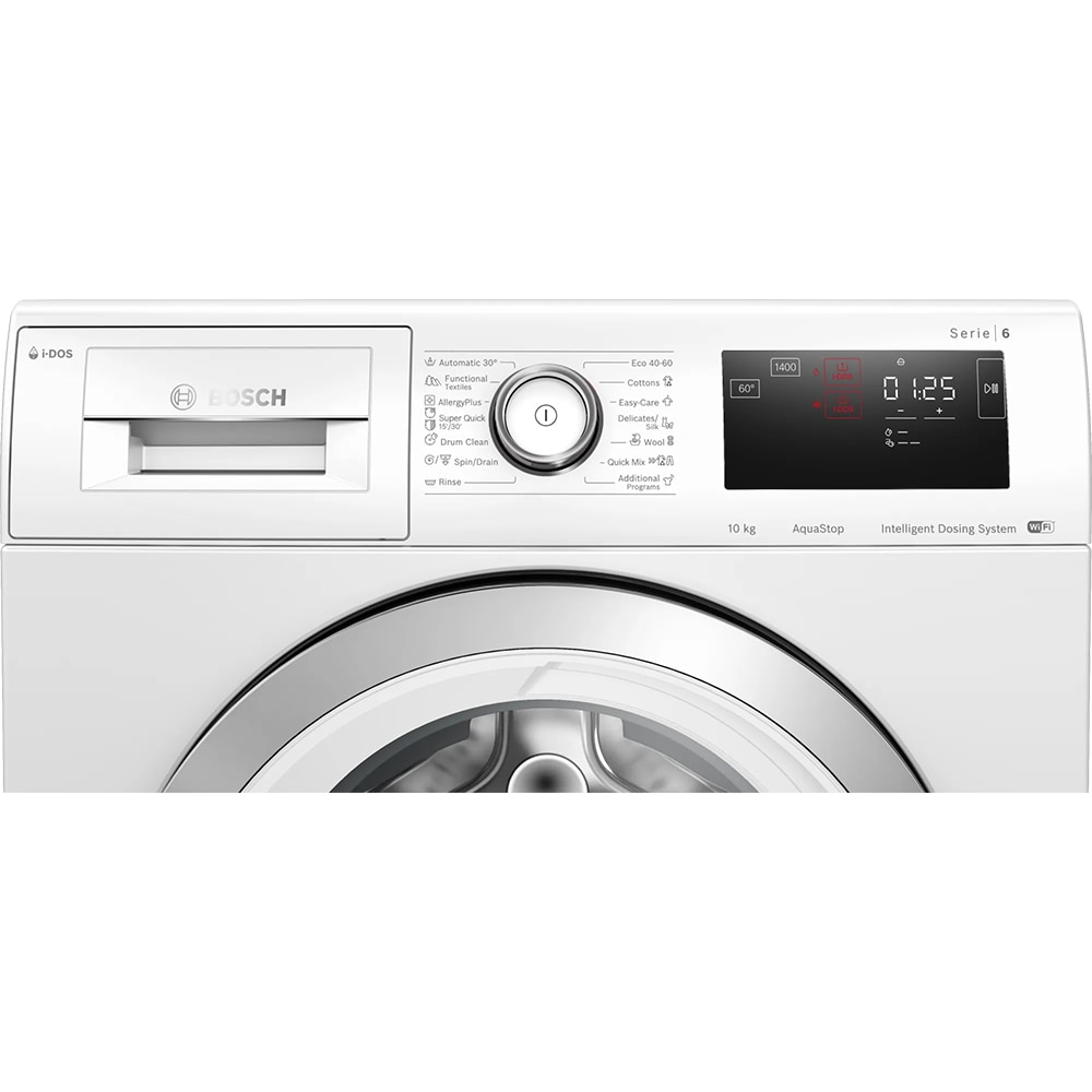 Masina de spalat rufe frontala BOSCH WAL28PH2BY, 10 kg, 1400rpm, Clasa A, alb