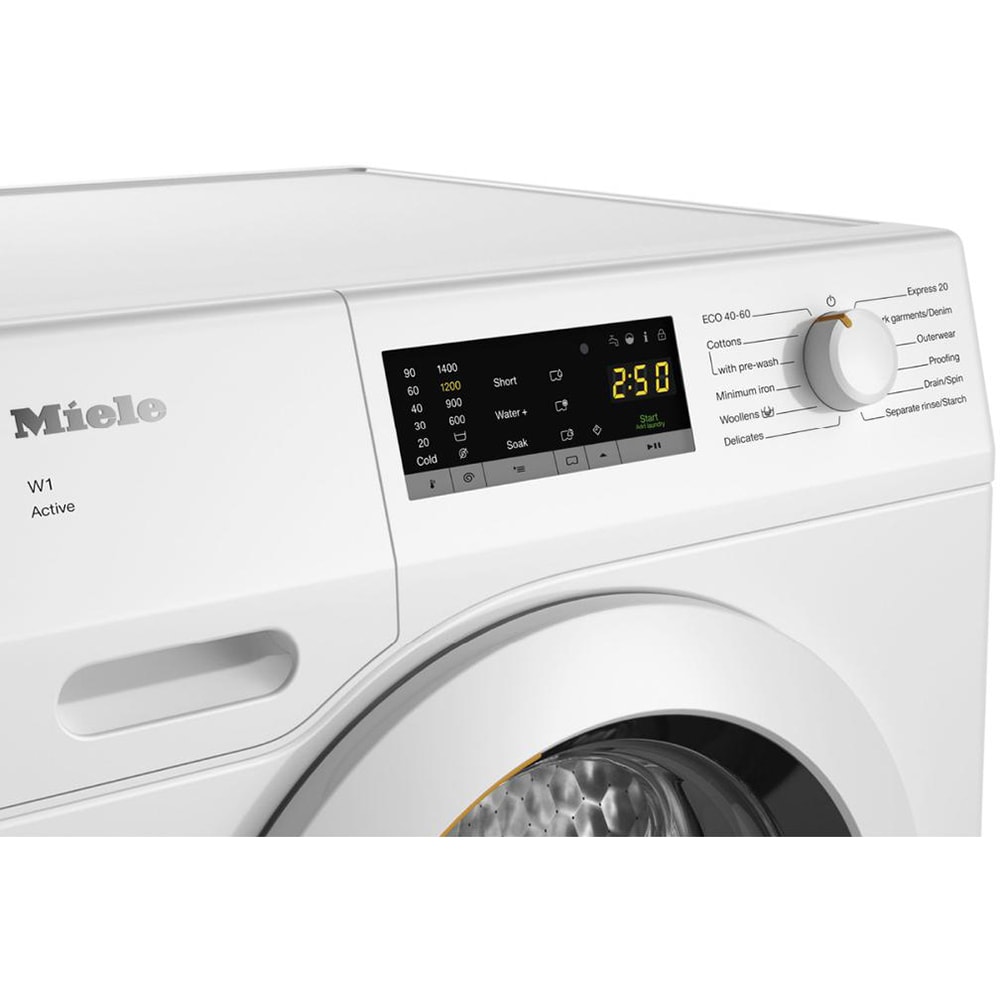 Masina de spalat rufe frontala MIELE WCA030 WCS, 7 kg, 1400rpm, Clasa B, alb