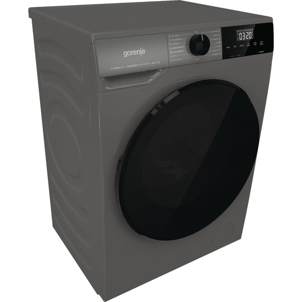 Masina de spalat rufe frontala cu uscator GORENJE WD2A164ADS/A, 10/6 kg, 1400rpm, Clasa A/D, antracit