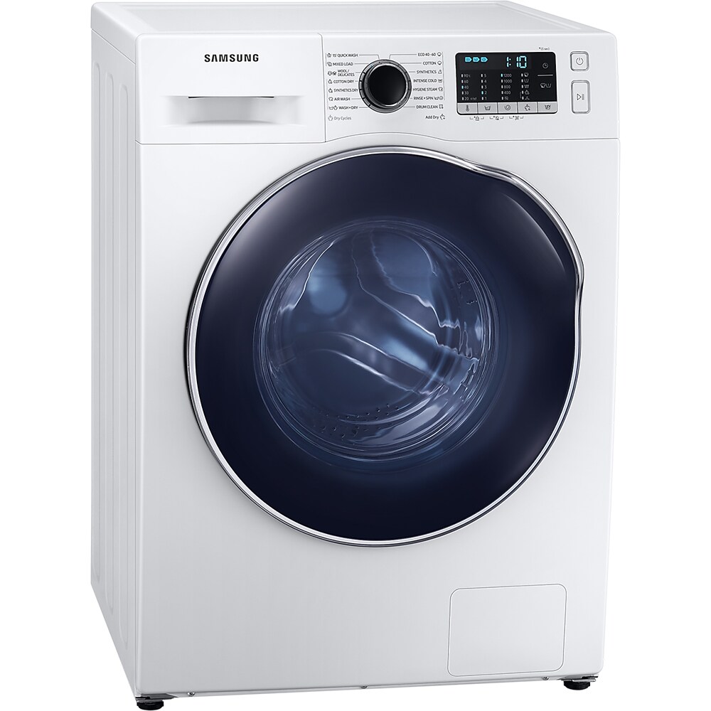 Masina de spalat rufe frontala slim cu uscator SAMSUNG WD8NK52E0AW/LE, Eco Bubble, 8/5 kg, 1200rpm, Clasa C/F, alb