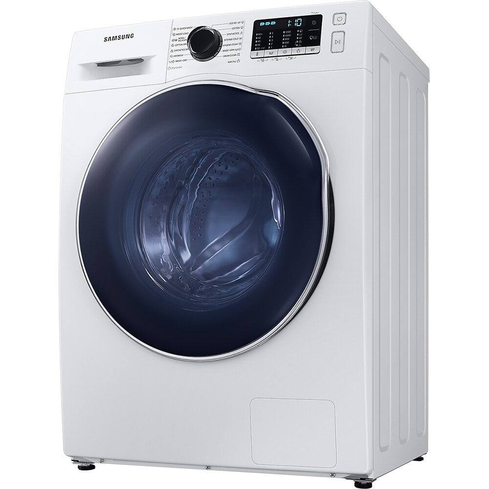 Masina de spalat rufe frontala slim cu uscator SAMSUNG WD8NK52E0AW/LE, Eco Bubble, 8/5 kg, 1200rpm, Clasa C/F, alb