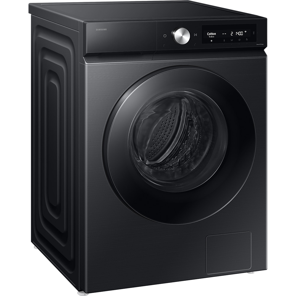 Masina de spalat rufe frontala cu uscator SAMSUNG WD90DB7B85GBU4, AI Control, Eco Bubble, 9/6 kg, 1400rpm, Clasa A/D, negru