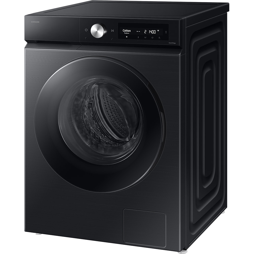 Masina de spalat rufe frontala cu uscator SAMSUNG WD90DB7B85GBU4, AI Control, Eco Bubble, 9/6 kg, 1400rpm, Clasa A/D, negru