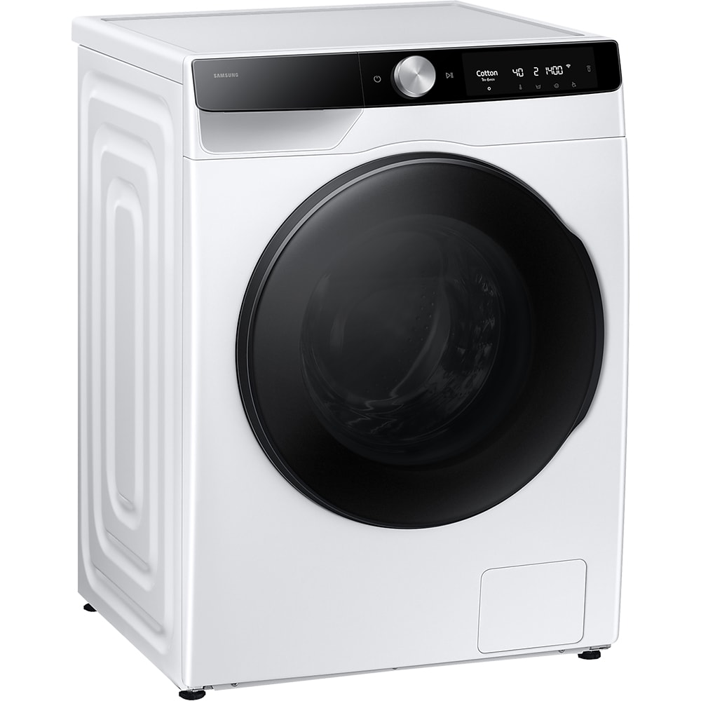 Masina de spalat rufe frontala cu uscator SAMSUNG WD90DG6B85BKU4, AI Control, Eco Bubble, 9/6 kg, 1400rpm, Clasa A/D, alb