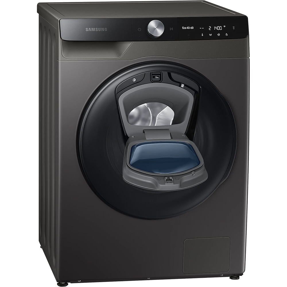 Masina de spalat rufe frontala cu uscator SAMSUNG WD90T754DBX/S7, AI Control, Eco Bubble, 9/6 kg, 1400rpm, Clasa B/E, negru