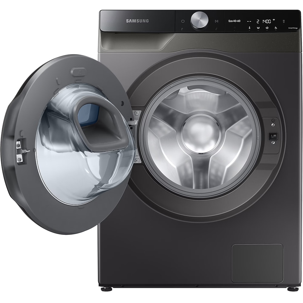 Masina de spalat rufe frontala cu uscator SAMSUNG WD90T754DBX/S7, AI Control, Eco Bubble, 9/6 kg, 1400rpm, Clasa B/E, negru