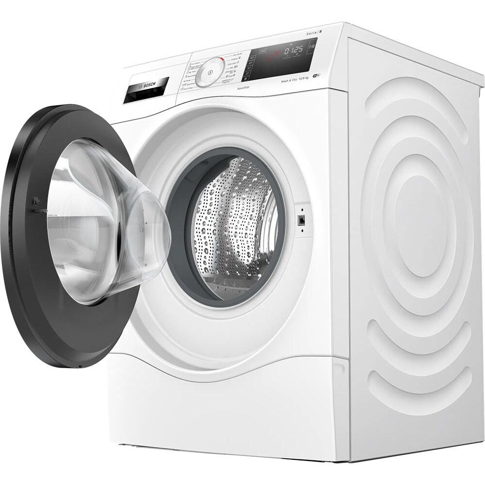 Masina de spalat rufe frontala cu uscator BOSCH WDU8H543EU, 10/6 kg, 1400rpm, Clasa A/D, alb