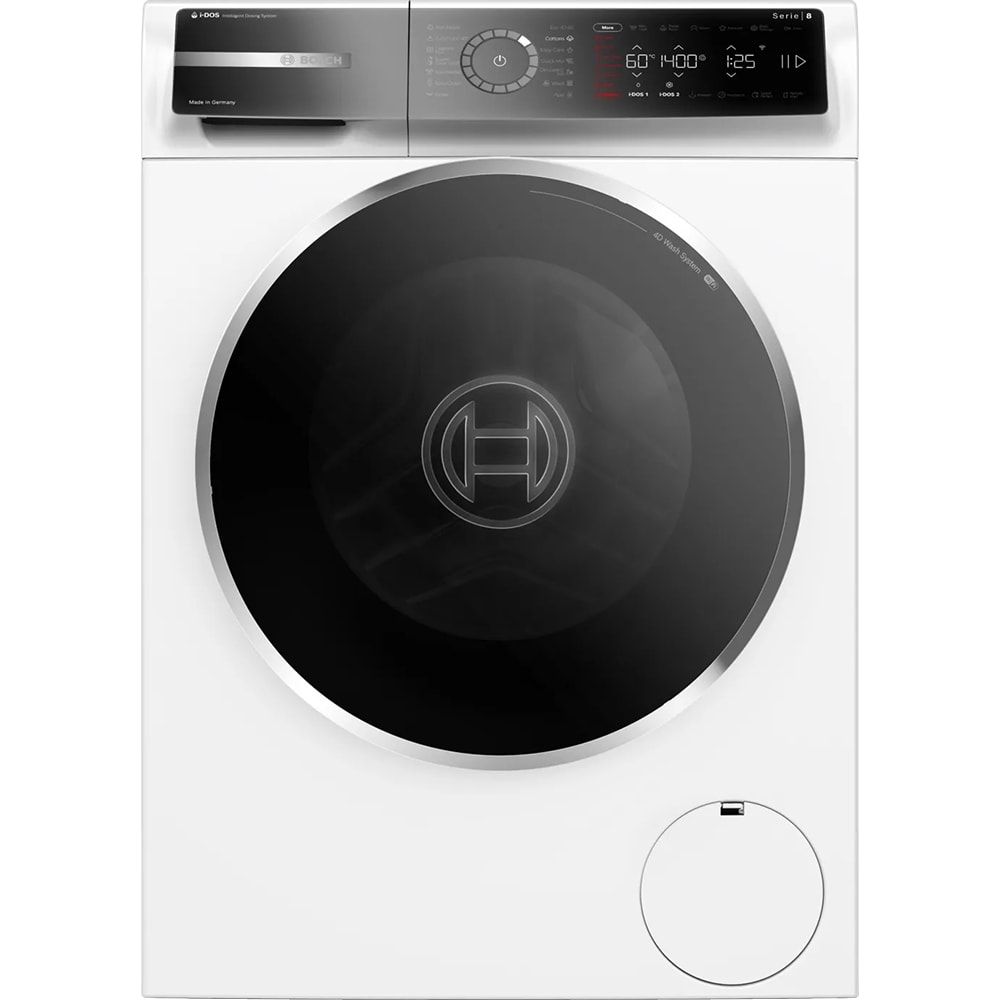Masina de spalat rufe frontala BOSCH WGB244A2BY, Steam, 9 kg, 1600rpm, Clasa A, Wi-Fi, alb