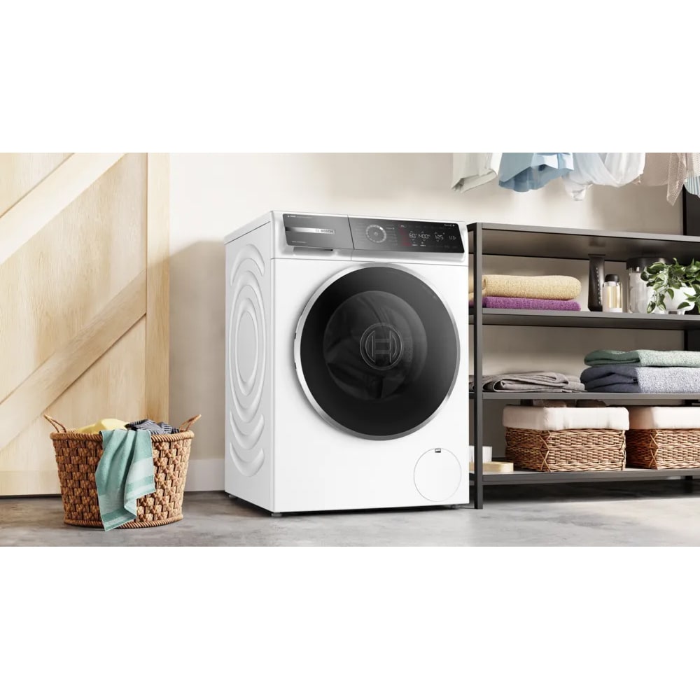 Masina de spalat rufe frontala BOSCH WGB244A2BY, Steam, 9 kg, 1600rpm, Clasa A, Wi-Fi, alb