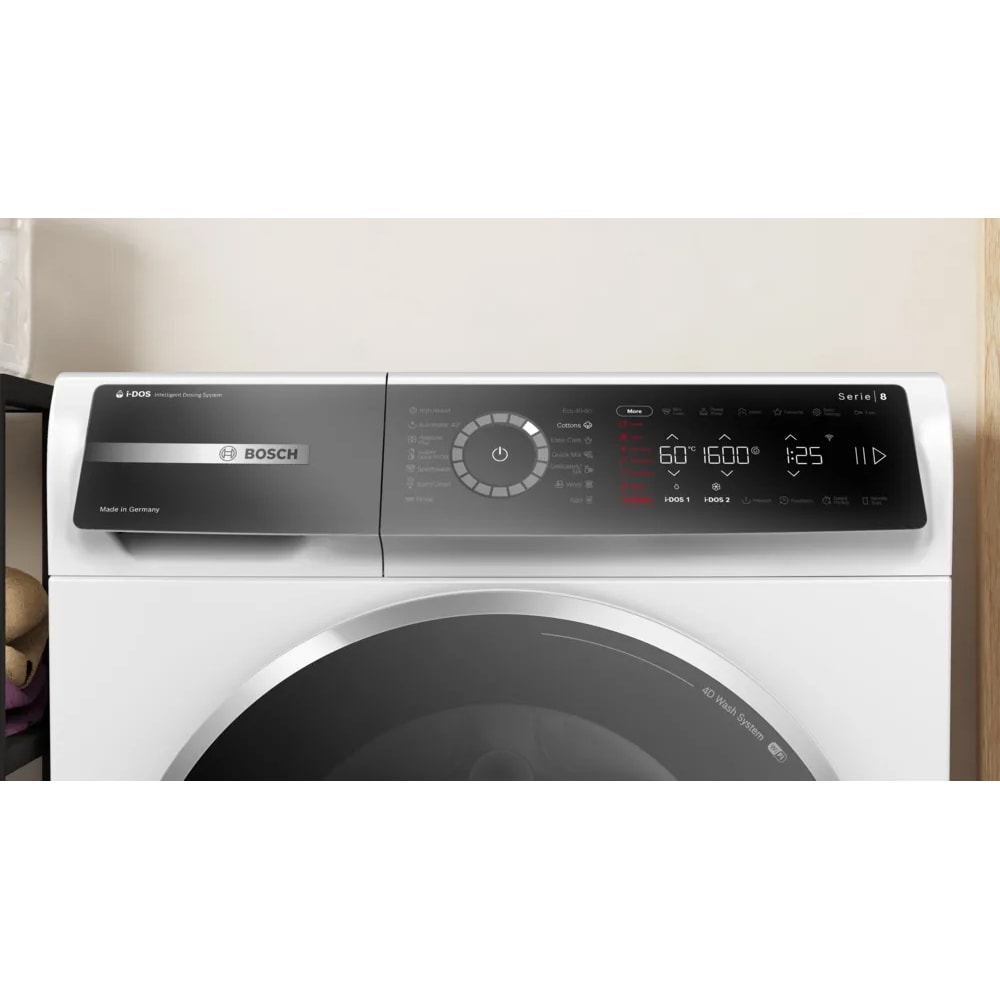 Masina de spalat rufe frontala BOSCH WGB256A4BY, Steam, 10 kg, 1600rpm, Clasa A, Wi-Fi, alb