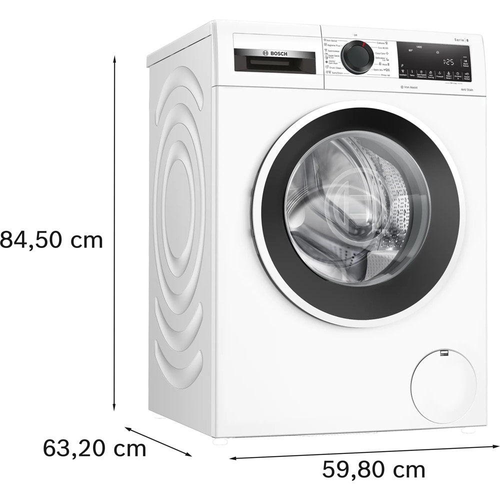 Masina de spalat rufe frontala BOSCH WGG244Z2BY, 9 kg, 1400rpm, Clasa A, alb