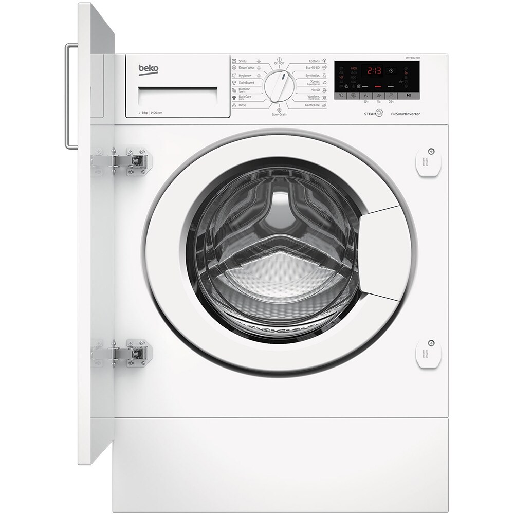 Masina de spalat rufe incorporabila BEKO WITV 8712 X0W, 8kg, 1400rpm, Clasa C, alb