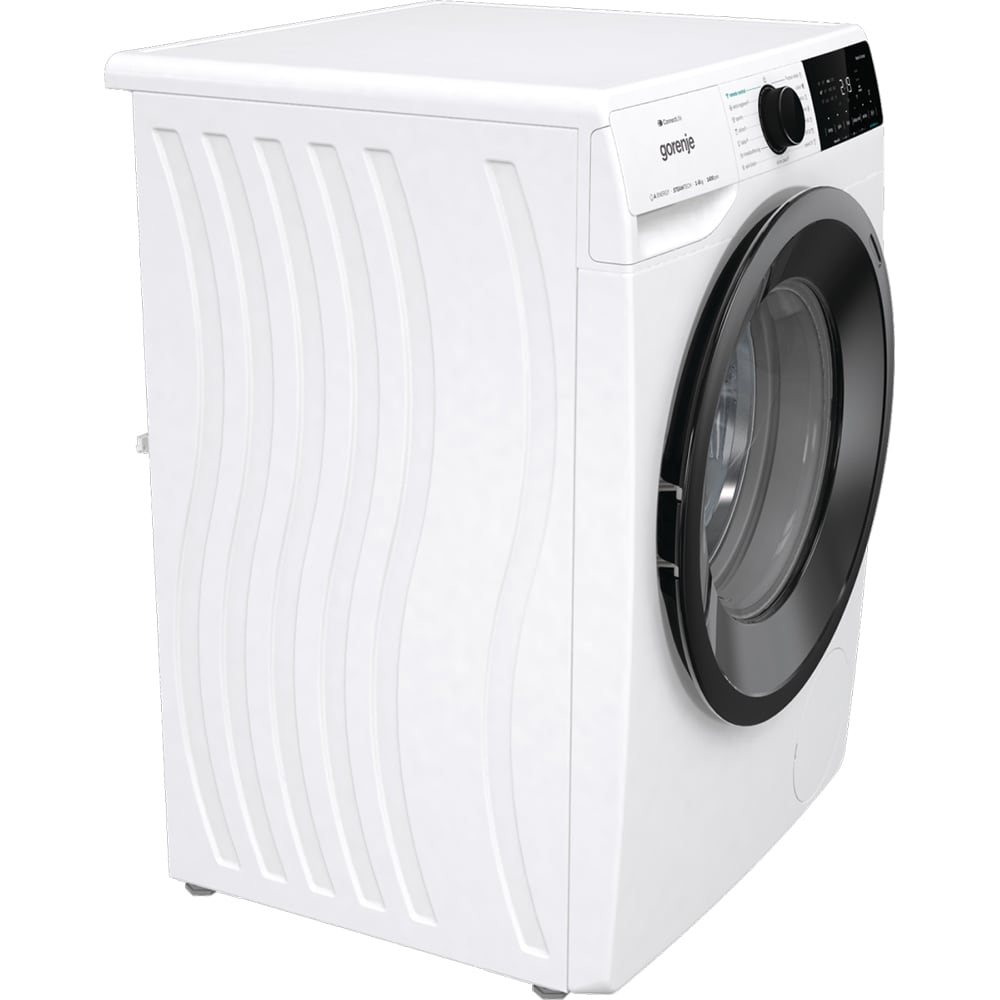 Masina de spalat rufe frontala GORENJE WNA84AWIFI, SteamTech, 8 kg, 1400rpm, Clasa A, alb