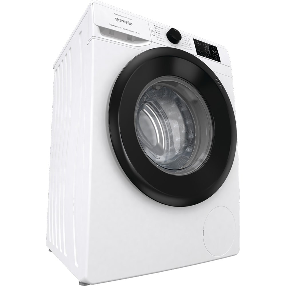 Masina de spalat rufe frontala GORENJE WNEI74AS, SteamTech, 7kg, 1400rpm, Clasa A, alb