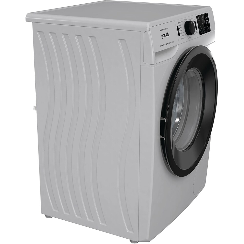 Masina de spalat rufe frontala GORENJE WNEI84AS/A, SteamTech, 8 kg, 1400rpm, Clasa A, gri metalic