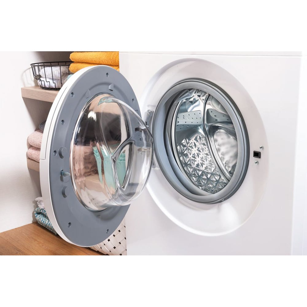 Masina de spalat rufe frontala slim GORENJE WNHEI72SAS, SteamTech, 7 kg, 1200rpm, Clasa A, alb