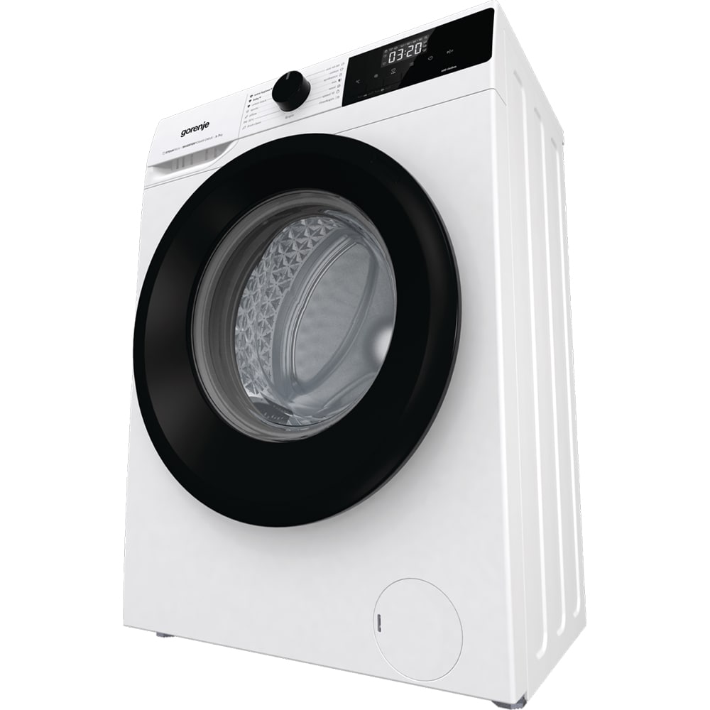 Masina de spalat rufe frontala slim GORENJE WNHEI74SAS, SteamTech, 7 kg, 1400rpm, Clasa A, alb