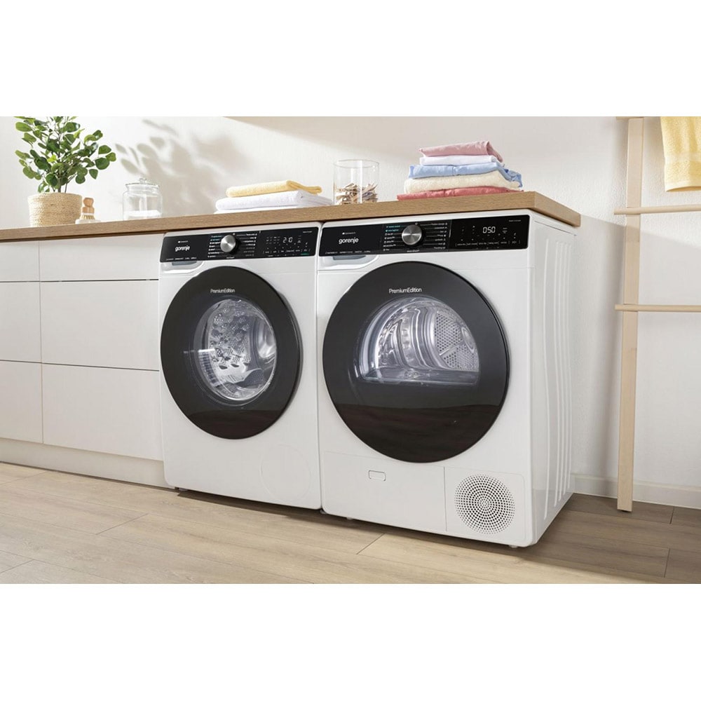 Masina de spalat rufe frontala GORENJE WNS94ATWIFI, SteamTech, 9 kg, 1400rpm, Clasa A, alb