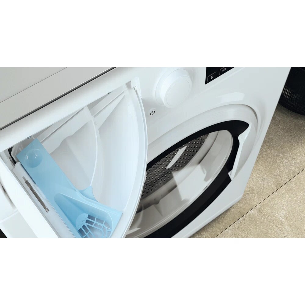 Masina de spalat rufe frontala slim WHIRLPOOL WRBSS 6249 W EU, 6th Sense, 6 kg, 1200rpm, Clasa C, alb