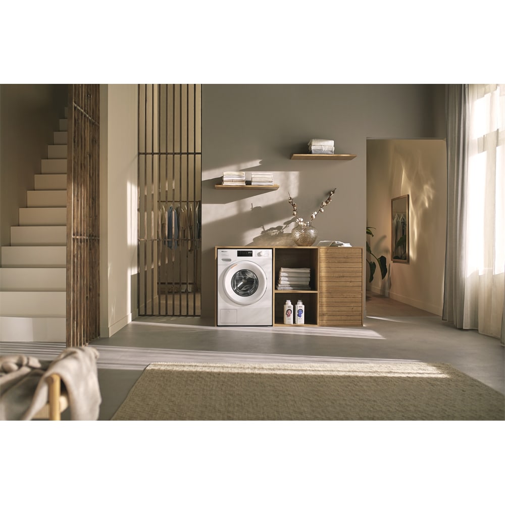 Masina de spalat rufe frontala MIELE WSD383 WCS PWash, SteamCare, 9 kg, 1400rpm, Clasa A, Wi-Fi, alb