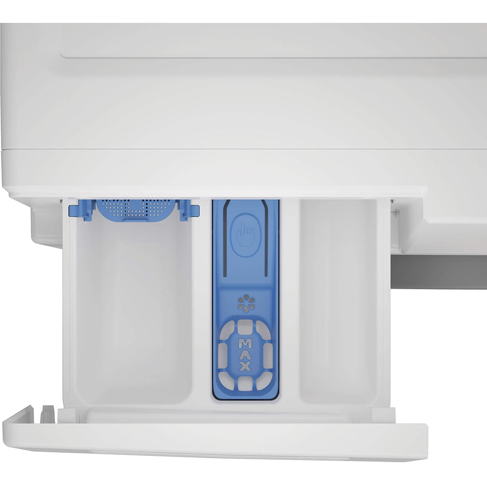 Masina de spalat rufe frontala slim BEKO WUE6512BA, 6 kg, SteamCure, 1000rpm, Clasa E, alb