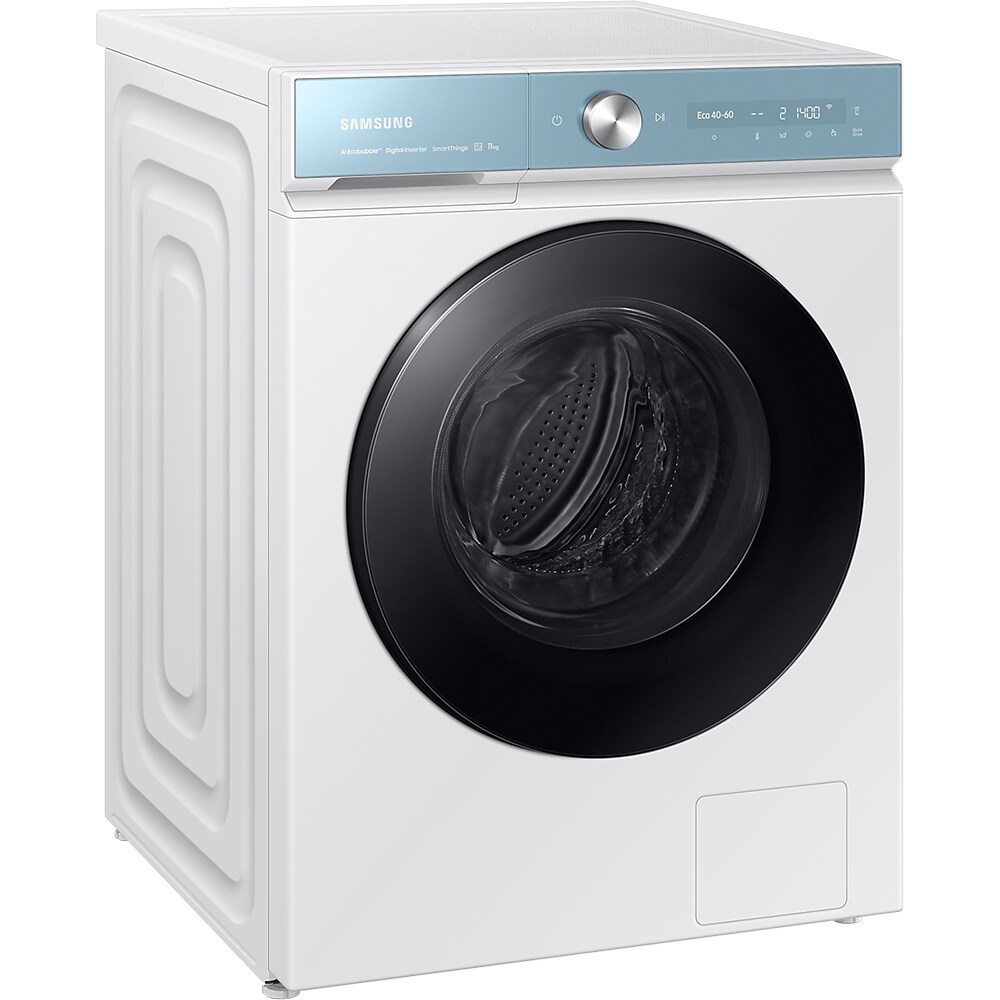 Masina de spalat rufe frontala SAMSUNG WW11BB944DGM/S7, AI EcoBubble, 11 kg, 1400rpm, Clasa A, alb