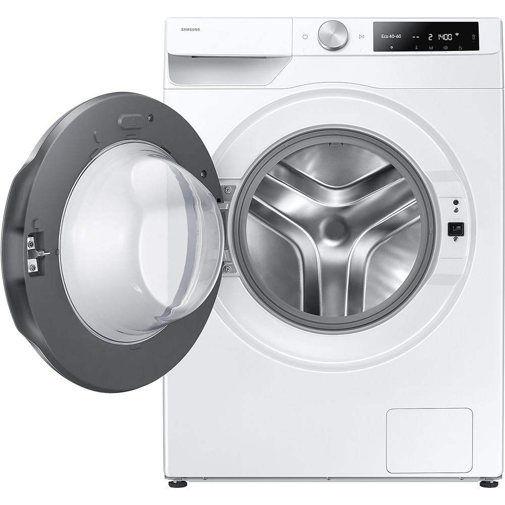 Masina de spalat rufe frontala SAMSUNG WW11DG6B25LEU4, AI Ecobubble, 11 kg, 1400rpm, Clasa A, alb