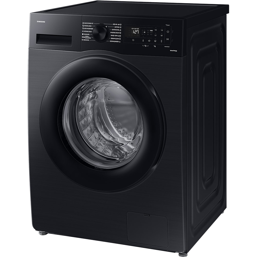 Masina de spalat rufe frontala SAMSUNG WW80CGC04DABLE, AI Control, Eco Bubble, 8 kg, 1400rpm, Clasa A, negru