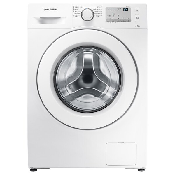 Masina de spalat rufe frontala SAMSUNG WW80J3283KW/LE, 8kg, 1200rpm, Clasa A+++, alb
