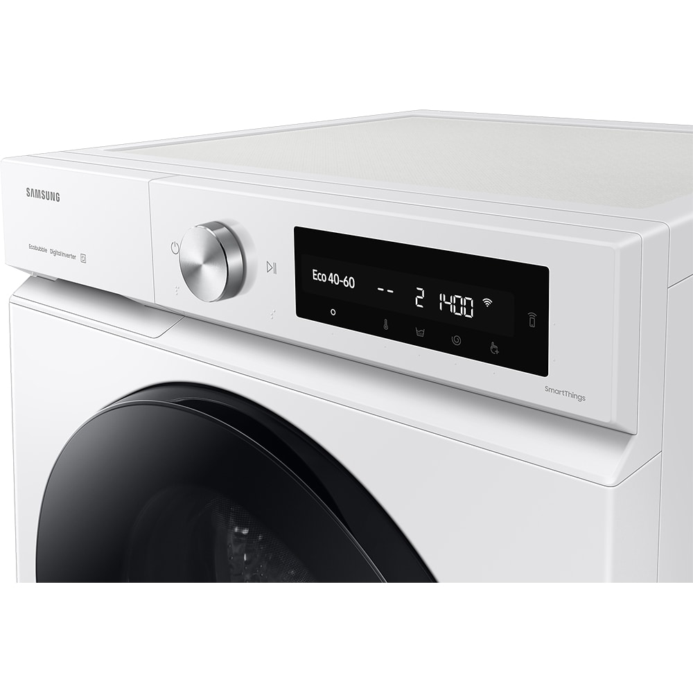 Masina de spalat rufe frontala SAMSUNG WW90DB7U34GWU4, AI Control, AI Ecobubble, 9 kg, 1400rpm, Clasa A, alb