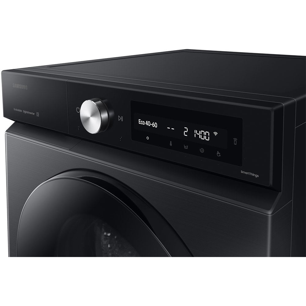 Masina de spalat rufe frontala SAMSUNG WW90DB7U94GBU4, AI Wash, AI EcoBubble, 9 kg, 1400rpm, Clasa A, negru