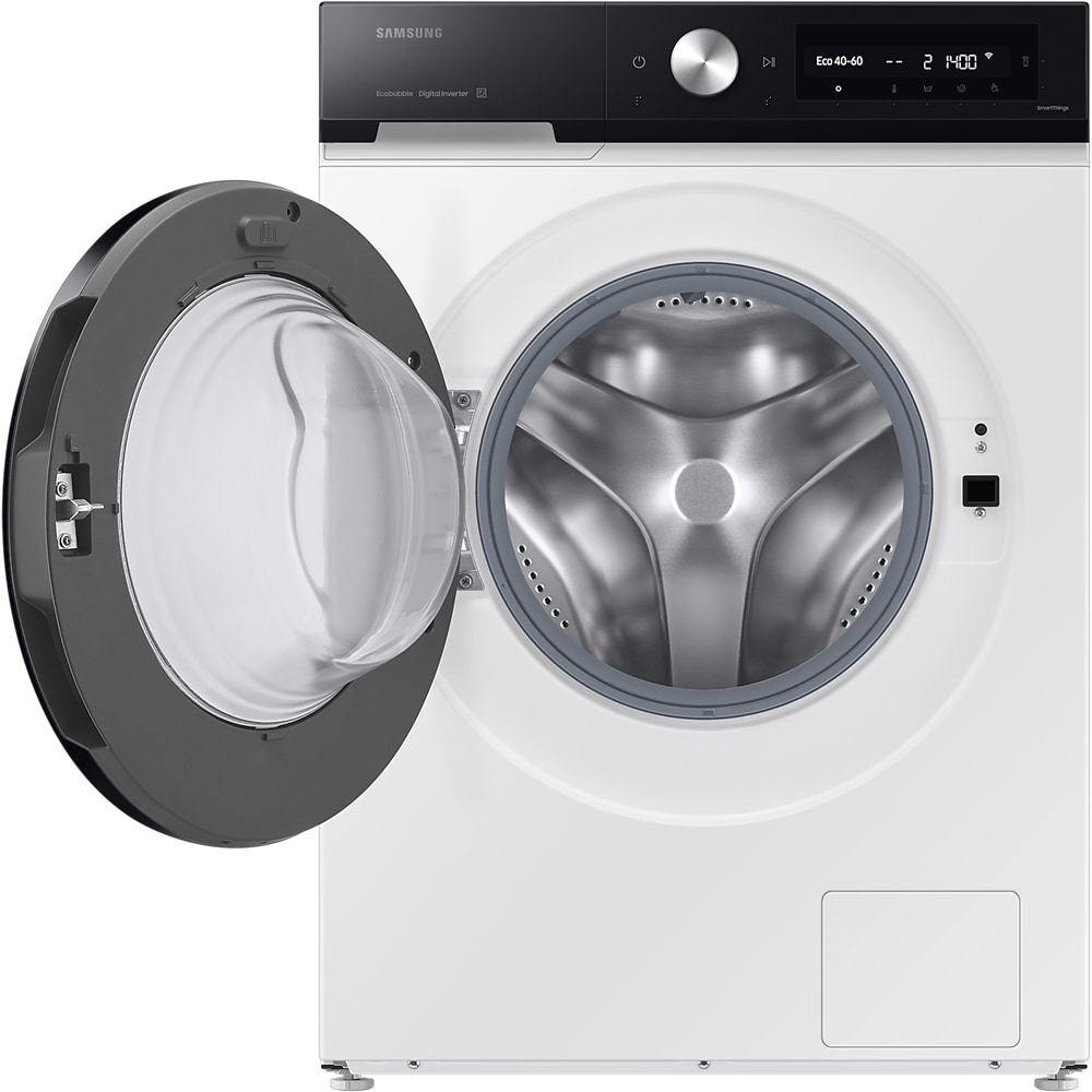 Masina de spalat rufe frontala SAMSUNG WW90DB7U94GEU4, AI Wash, AI EcoBubble, 9 kg, 1400rpm, Clasa A, alb