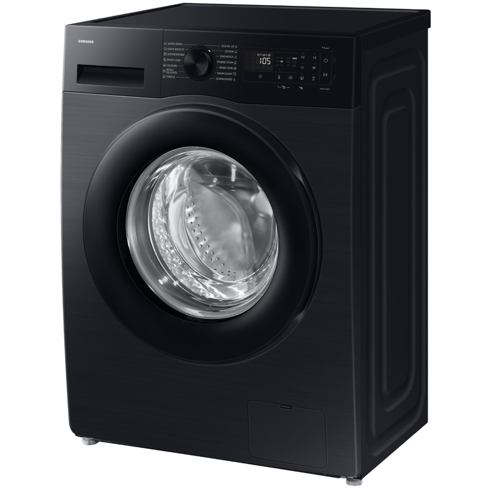 Masina de spalat rufe frontala slim SAMSUNG WW90DG5G34ABLE, AI EcoBubble, AI Energy, 9 kg, 1400rpm, Clasa A, negru