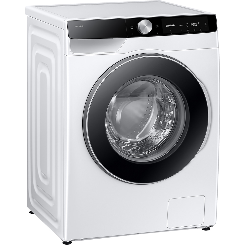 Masina de spalat rufe frontala SAMSUNG WW90DG6U25LKU4, AI Control, AI Ecobubble, 9 kg, 1400rpm, Clasa A, alb