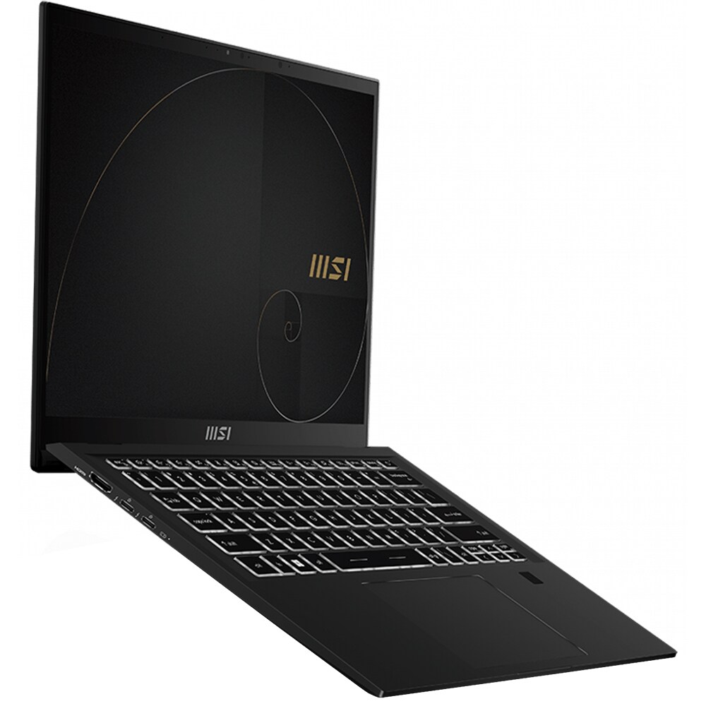 Laptop MSI Summit E14 Evo A12M-081RO, Intel Core i7-1280P pana la 4.8GHz, 14" WUXGA, 16GB, SSD 1TB, Intel Iris Xe Graphics, Windows 11 Home, negru