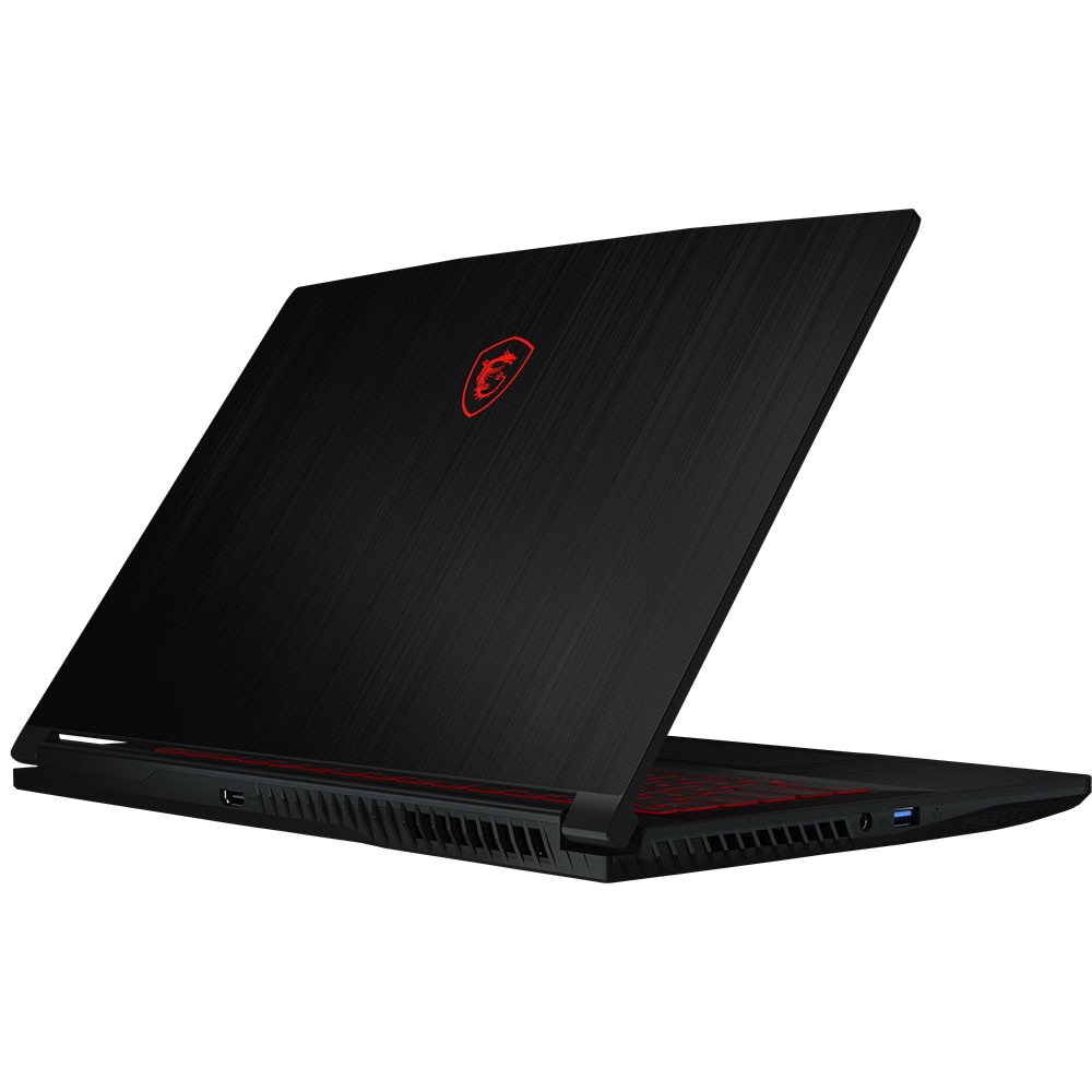 Laptop Gaming MSI Thin GF63 12UC-840XRO, Intel Core i5-12450H pana la 4.4Ghz, 15.6" Full HD, 16GB, SSD 512GB, NVIDIA GeForce RTX 3050 4GB, Free DOS, negru