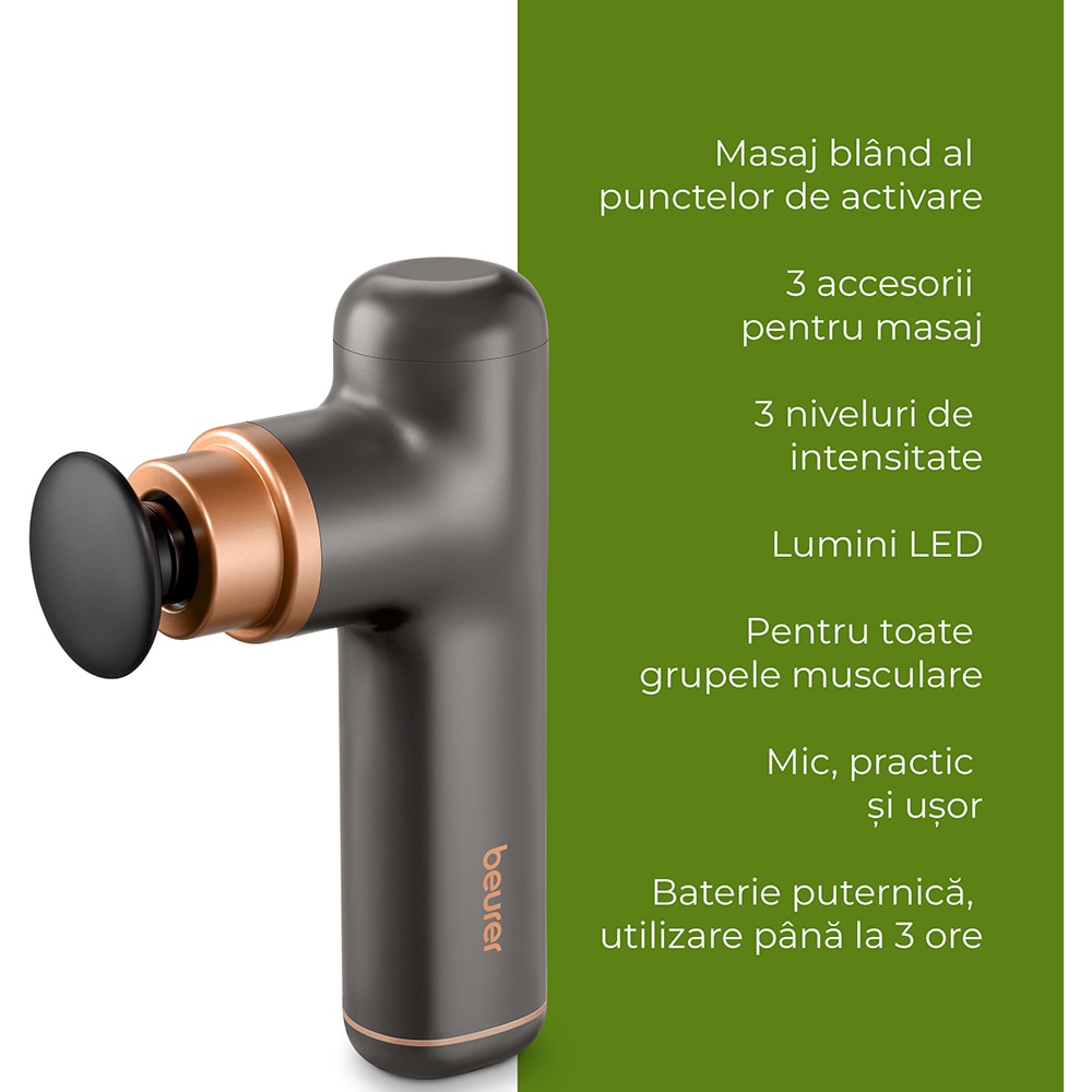 Aparat masaj muscular BEURER MG79 LE, negru