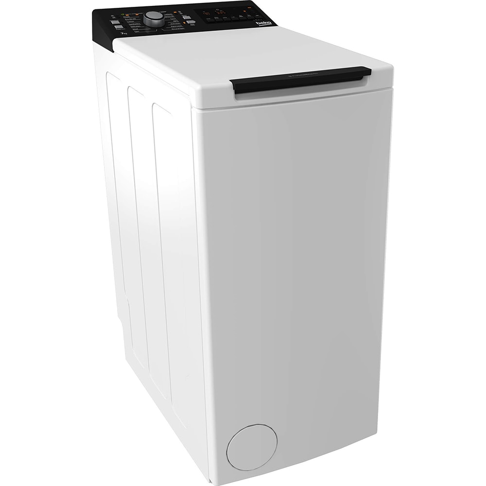 Masina de spalat rufe verticala BEKO BTL1WFP10724, 7 kg, 1200rpm, Clasa D, alb