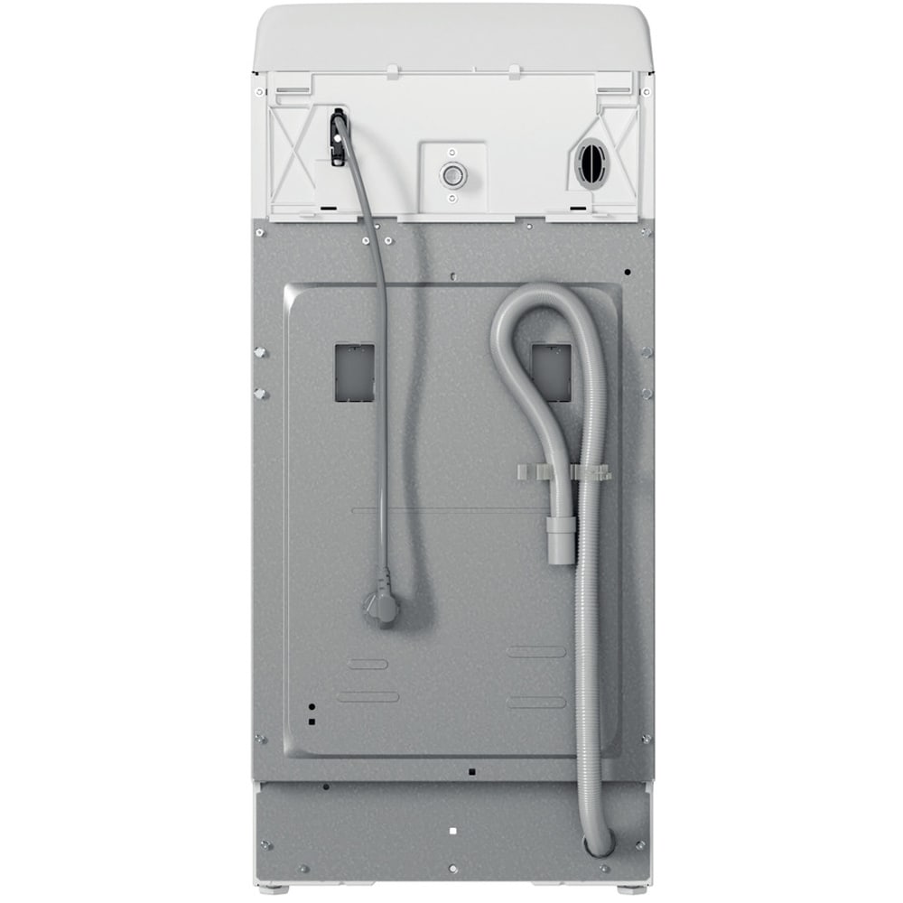 Masina de spalat rufe verticala INDESIT BTW S60400 EU/N, 6 kg, 1000rpm, Clasa C, alb