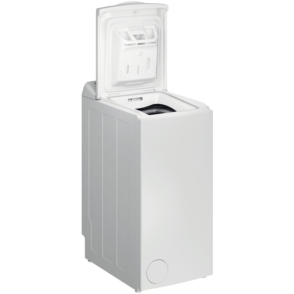 Masina de spalat rufe verticala INDESIT BTW S60400 EU/N, 6 kg, 1000rpm, Clasa C, alb