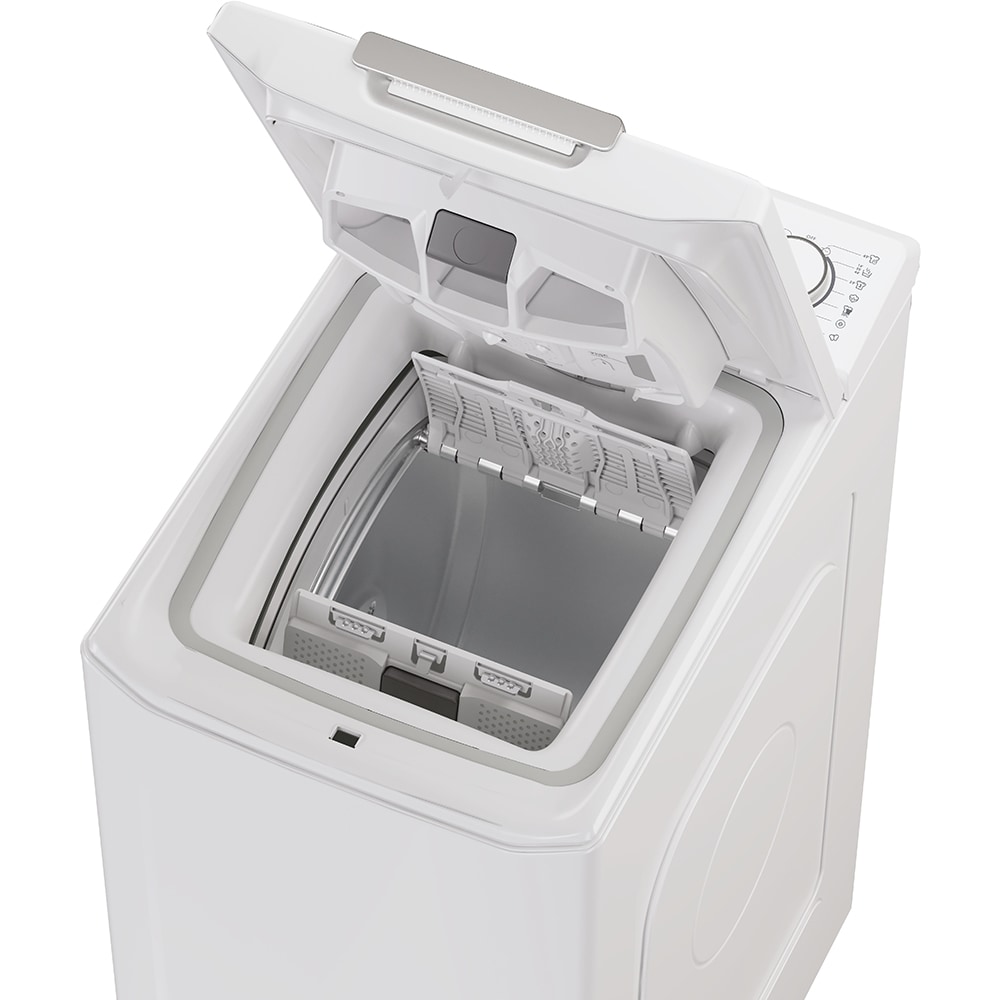 Masina de spalat rufe verticala CANDY ProWash 500 TCA284TM5-S, 8 kg, 1200rpm, Clasa A, alb