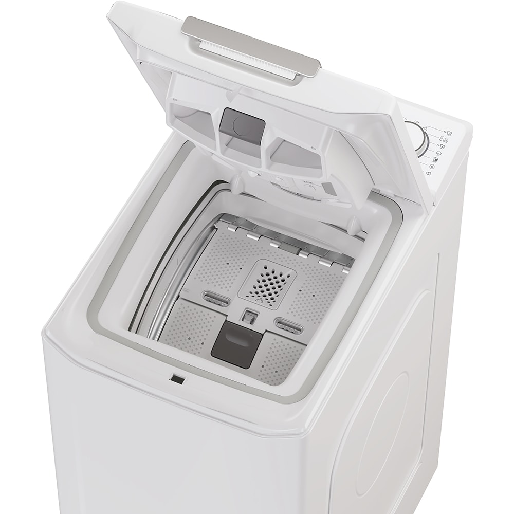 Masina de spalat rufe verticala CANDY ProWash 500 TCA284TM5-S, 8 kg, 1200rpm, Clasa A, alb