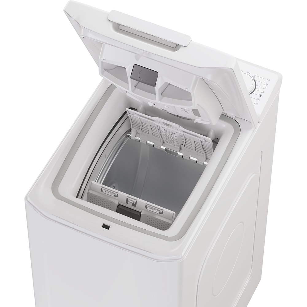 Masina de spalat rufe verticala CANDY ProWash 300 TCAS275D3-S, 7 kg, 1200rpm, Clasa C, alb