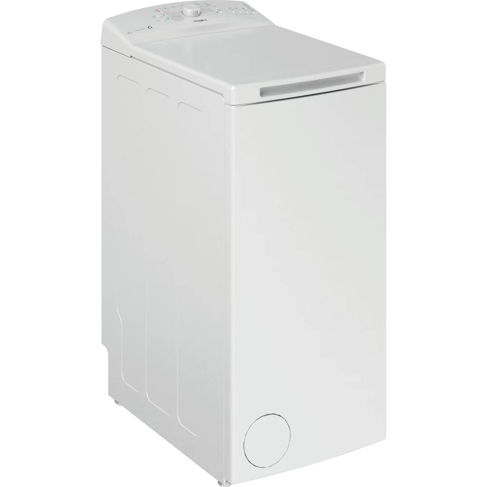 Masina de spalat rufe verticala WHIRLPOOL TDLR 6040L EU/N, 6th Sense, 6 kg, 1000rpm, Clasa C, alb