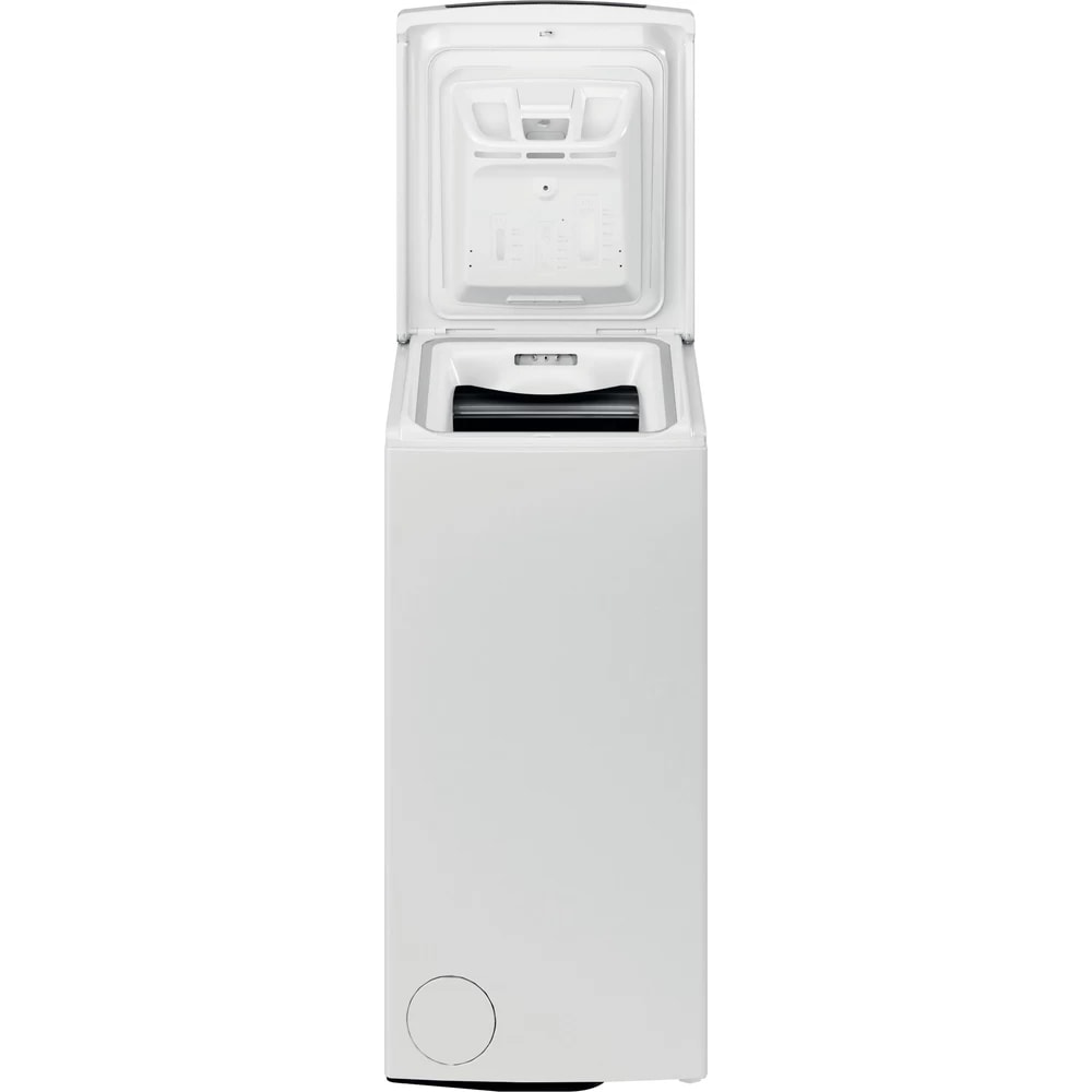 Masina de spalat rufe verticala WHIRLPOOL TDLR 7220SS EU/N, 6th Sense, 7 kg, 1200rpm, Clasa E, alb